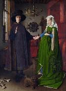 Untitled, known in English as The Arnolfini Portrait, The Arnolfini Wedding, The Arnolfini Marriage, The Arnolfini Double Portrait, or Portrait of Gio Jan Van Eyck
